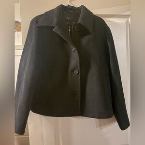 Wool Cashmere Short Coat